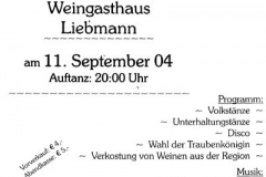 2004.09.11 - Weinlesefest mit Volkstanz in St. Peter am Ottersbach
